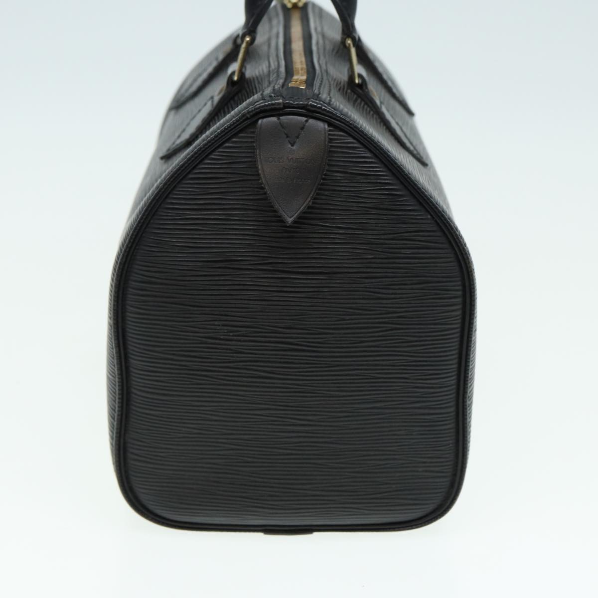 LOUIS VUITTON Epi Speedy 25 Hand Bag Black M43012 LV ep4852