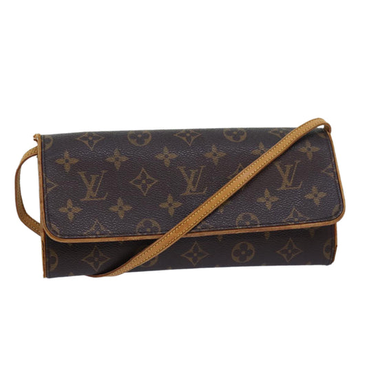 LOUIS VUITTON Monogram Pochette Twin GM Shoulder Bag M51852 LV ep4866
