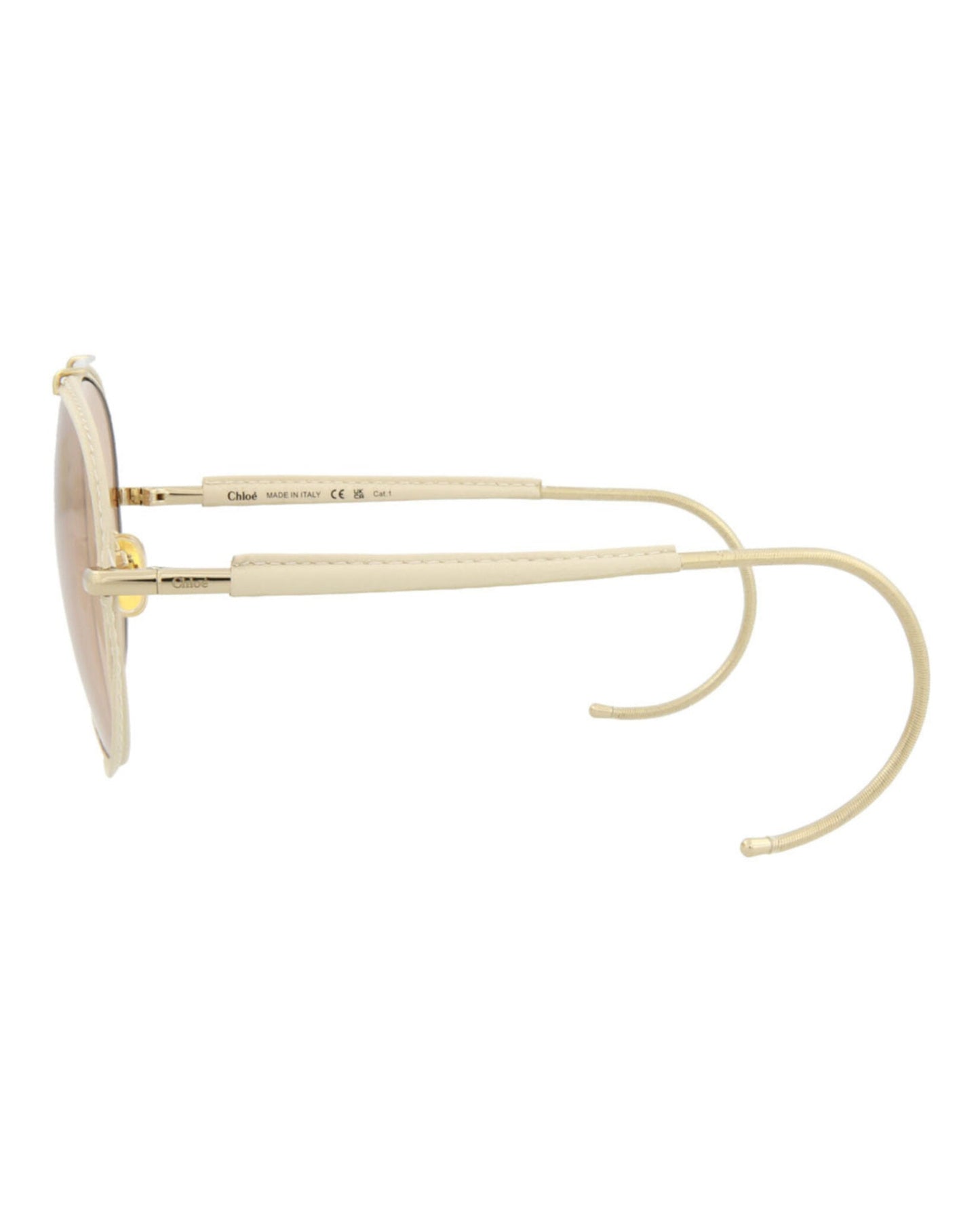 Aviator-Style Metal Sunglasses
