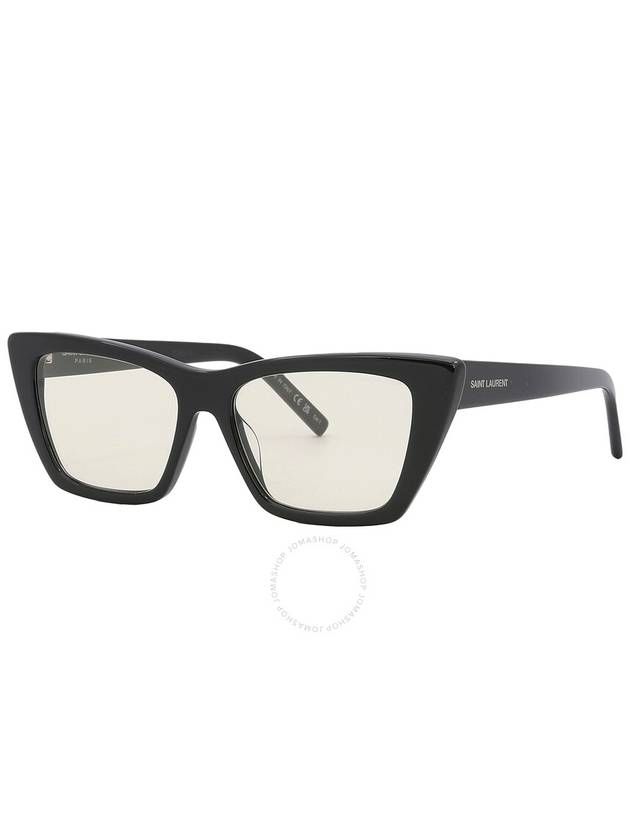 Saint Laurent Saint Laurent Yellow Cat Eye Ladies Sunglasses SL 276 MICA 038 53