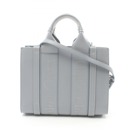 Chloe Small Leather Woody Tote Bag Leather Tote Bag