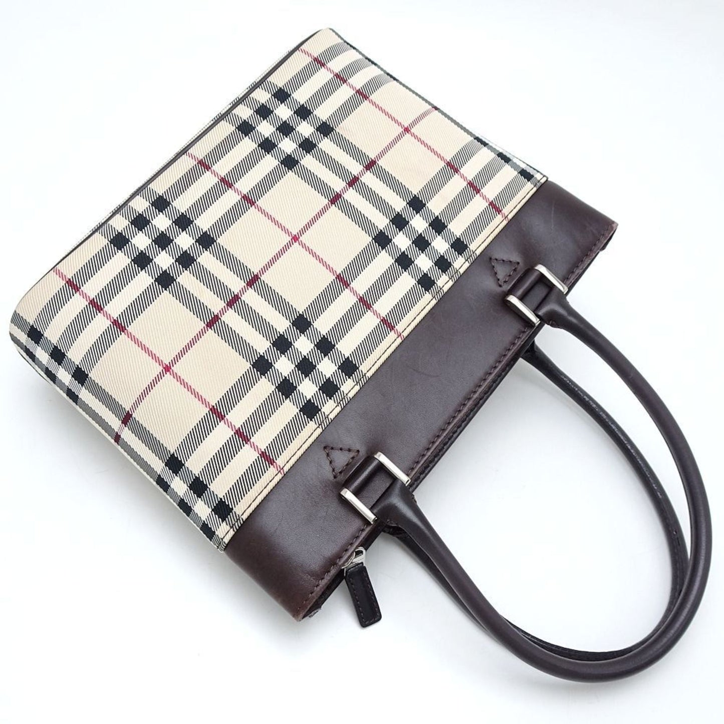 Burberry   Canvas Leather Handbag ()