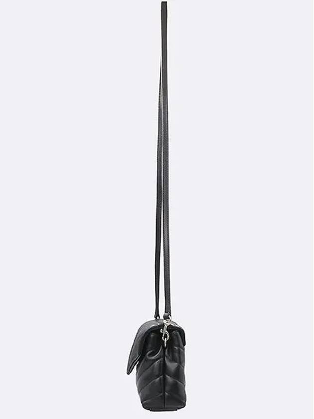 Saint Laurent 630951 LOULOU toy cross bag with black silver logo decoration