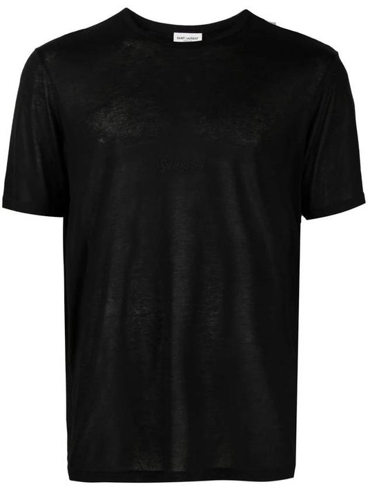 Saint Laurent SAINT LAURENT T-SHIRT COL ROUND (VOLUME CLASS)