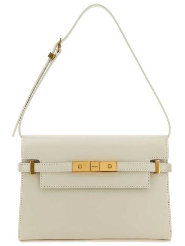 Saint Laurent Manhattan Small Shoulder Bag Blanc Vintage