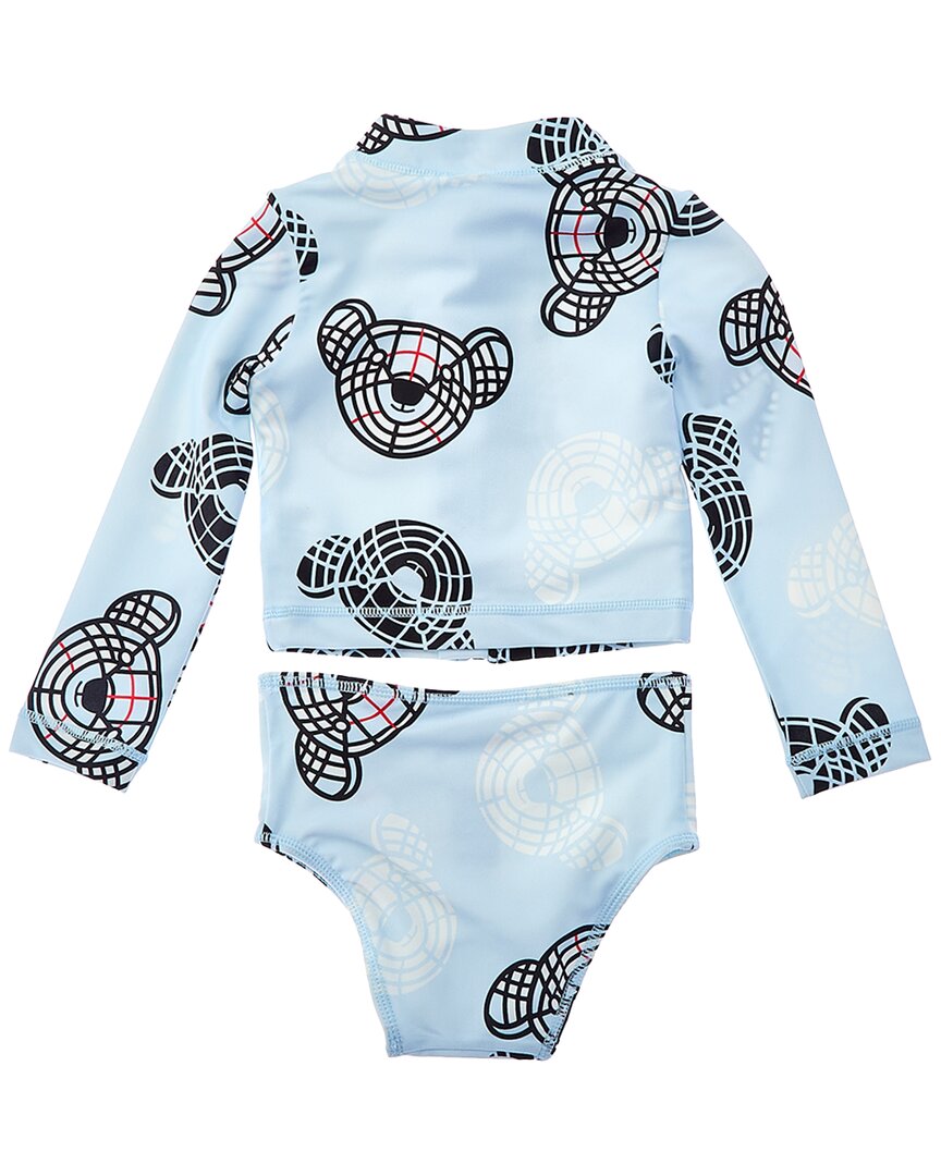 Burberry 2pc Kaya Bears Rashguard & Bikini Set