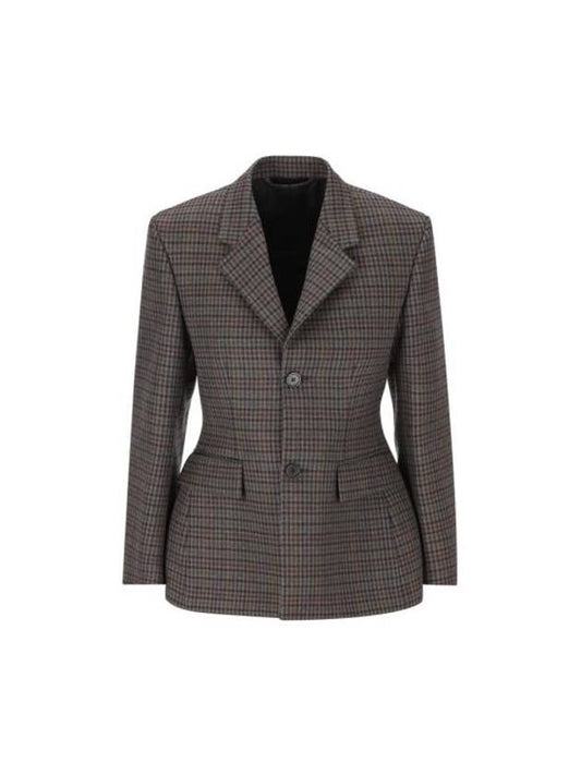 Balenciaga Suit Jacket 809153TRT252864 AI24 KHAKI NAVY