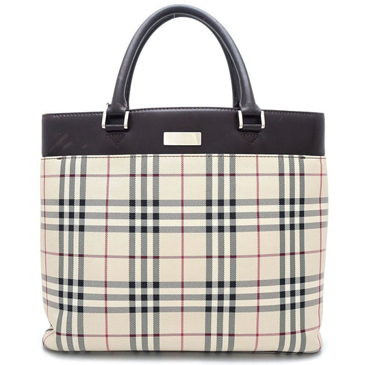 Burberry    Canvas Leather Handbag ()