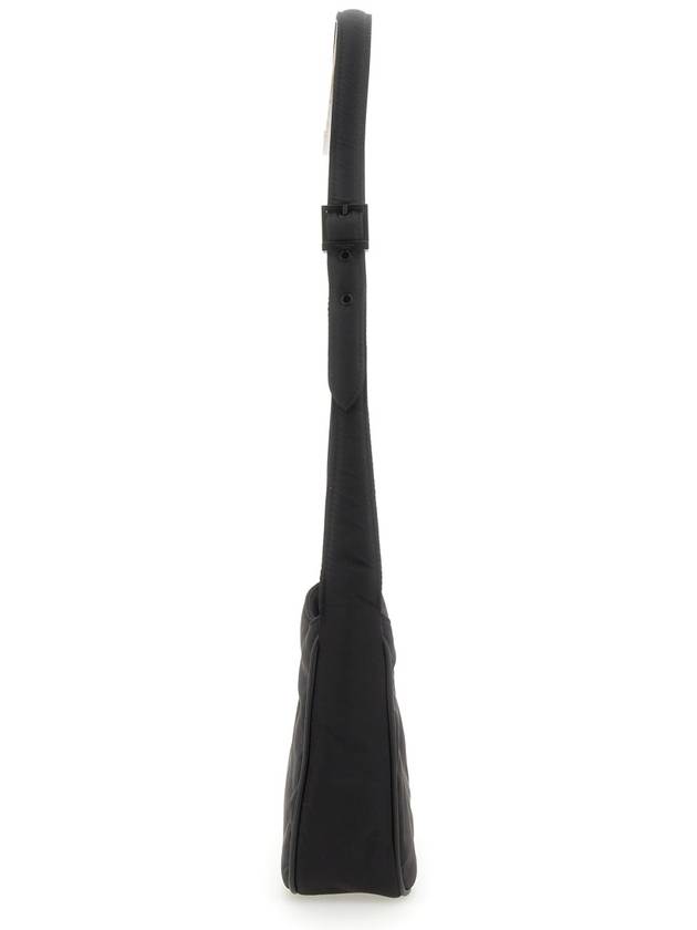 Saint Laurent 5 A 7 Regenerated Nylon Shoulder Bag Black