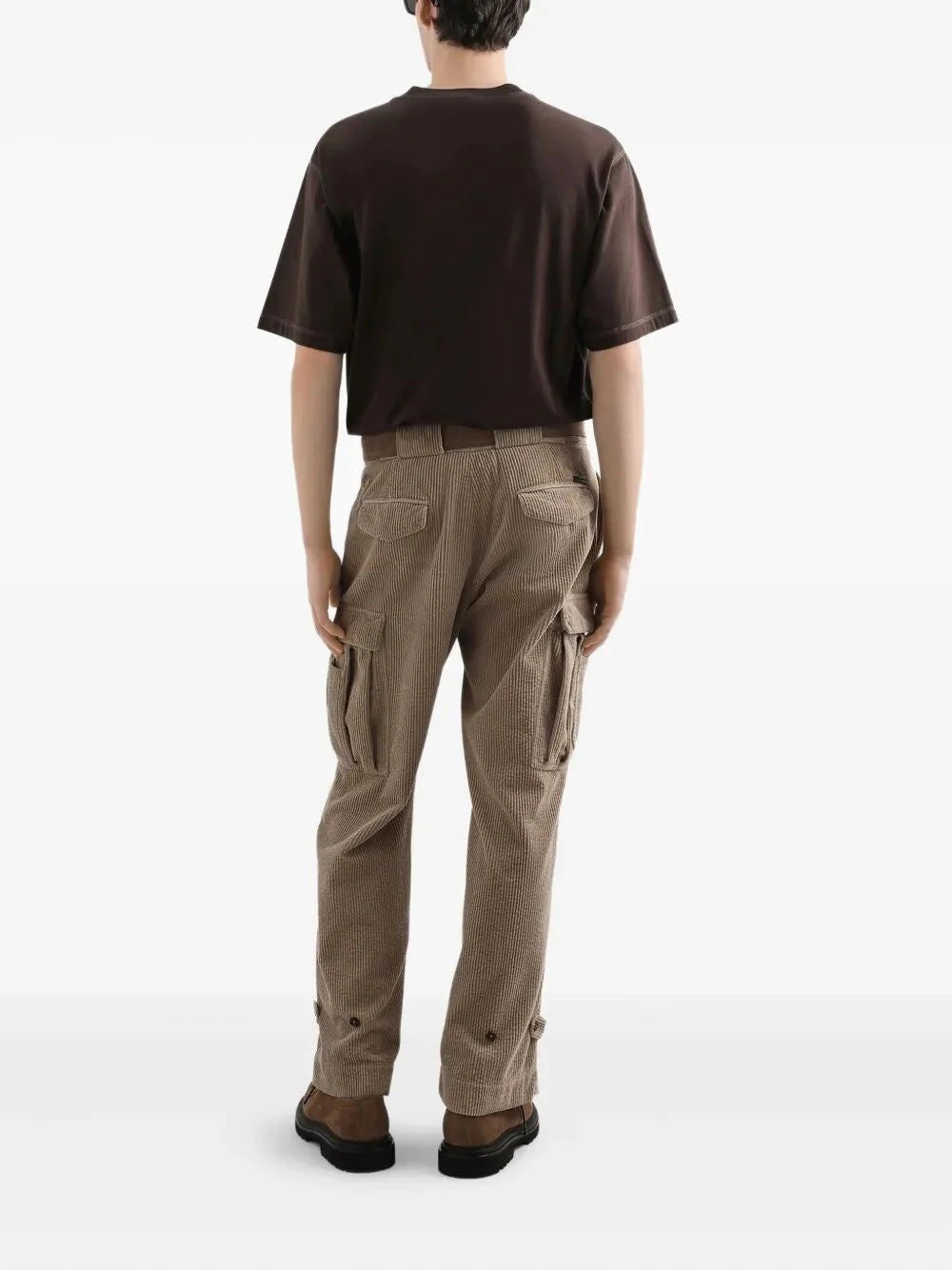 Dolce & Gabbana Men Short Sleeve Crew-Neck T-Shirt