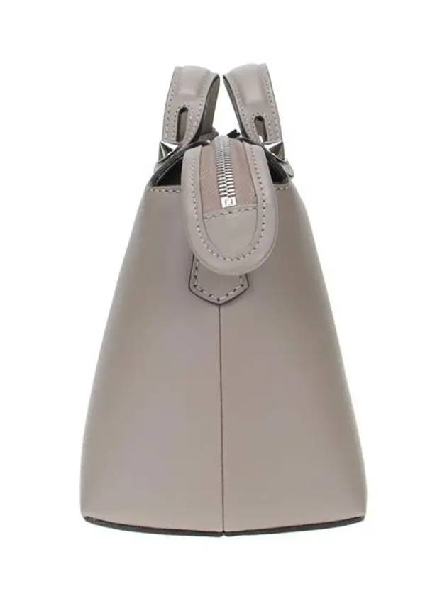 Fendi By The Way Boston Leather Medium Tote Bag Beige