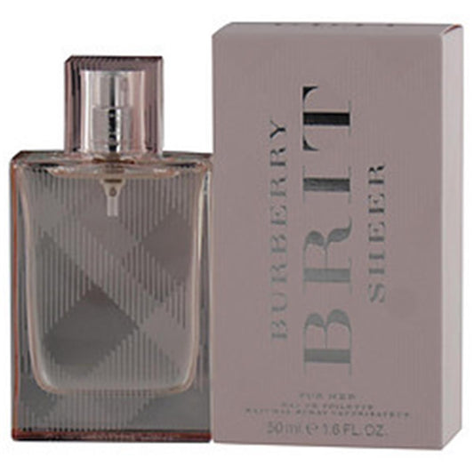 Burberry  1.6 oz Brit Sheer Eau De Toilette Spray by Burberry for Women