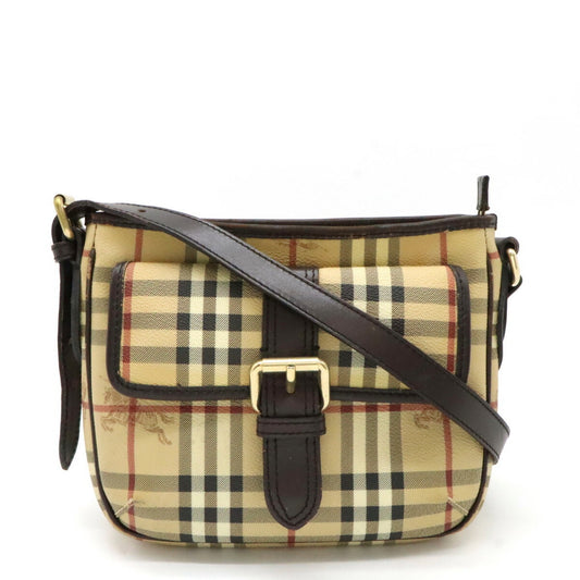 Burberry    Pvc Leather Pochette Shoulder Bag ()