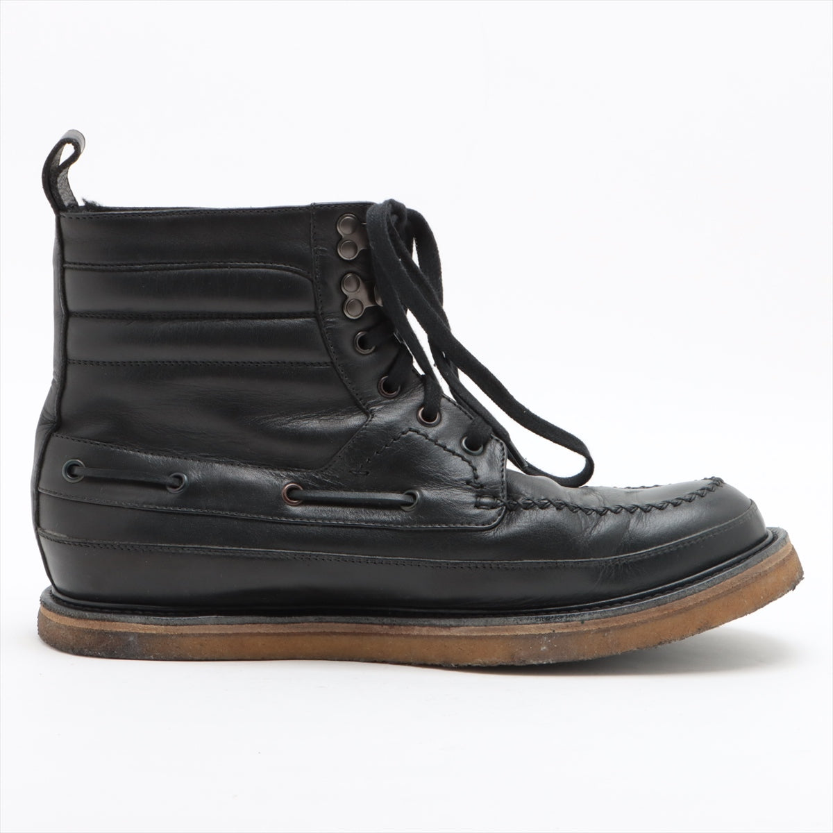 Bottega Veneta  43  Black Boots