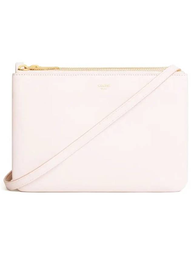 CELINE WoMen's Medium Logo Trio Shoulder Bag Pink
