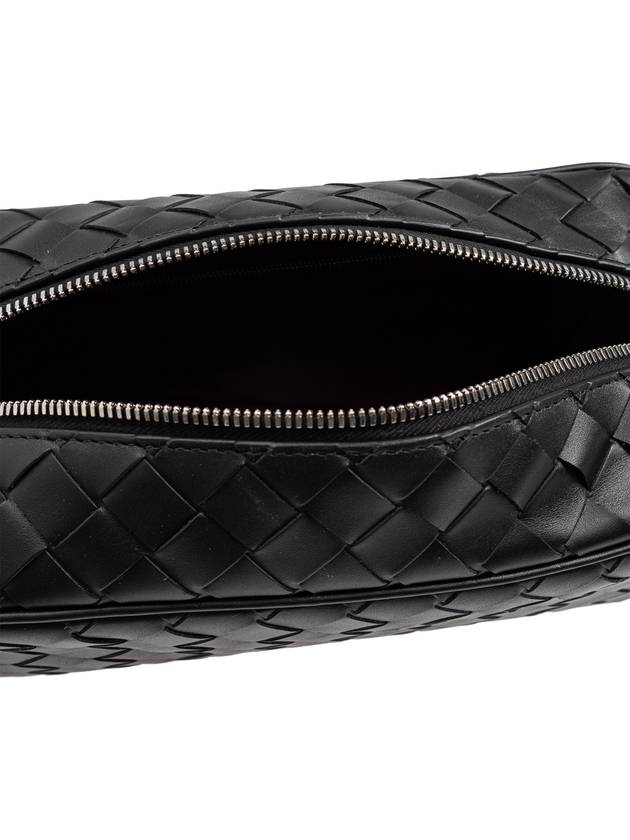 Bottega Veneta Bottega Veneta Toiletry Bag Intrecciato, Men's, Black