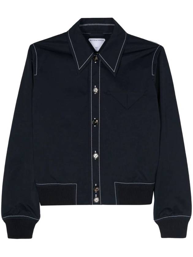 Bottega Veneta 24 ss Nylon Jacket WITH Contrast Stitch 771746VF4K04121 B0650980211