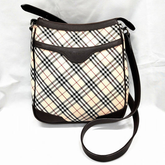 Burberry  Nylon Leather Shoulder Bag ()
