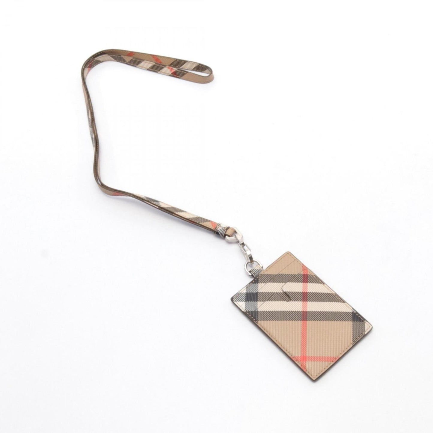 Burberry    Coated Canvas Business Card Case
