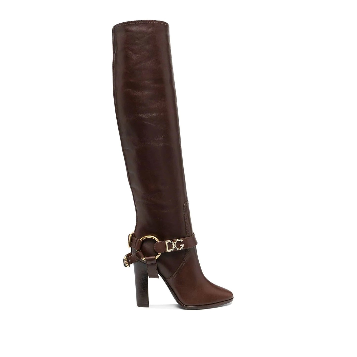 Dolce & Gabbana Leather Knee Boots Women