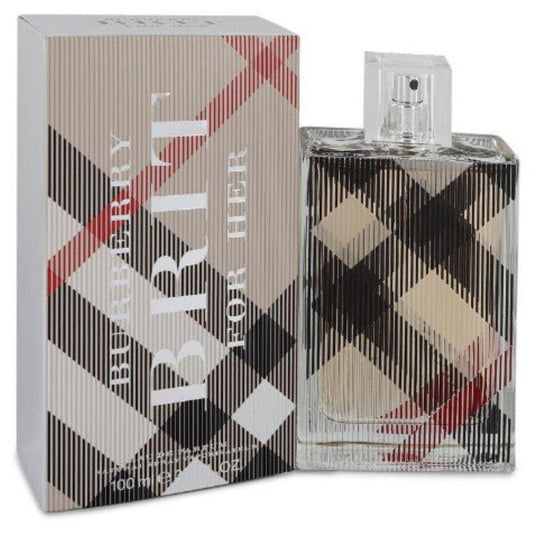2PCS Combo Burberry Brit Eau De Parfum Burberry Women's Perfume 3.3 Oz