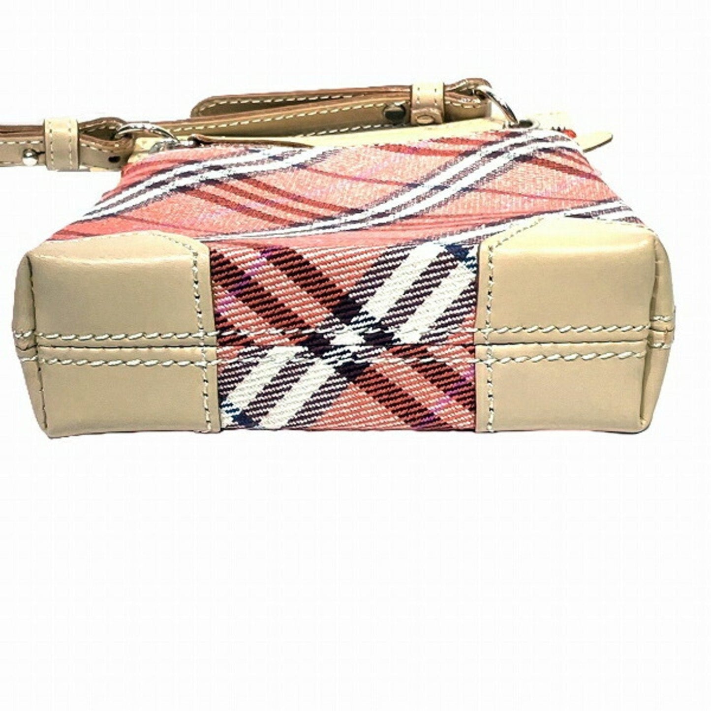 Burberry blue Label  Canvas Leather Shoulder Bag ()