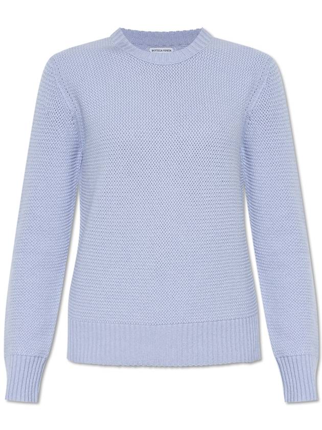 Bottega Veneta Bottega Veneta Cashmere Sweater, Women's, Blue