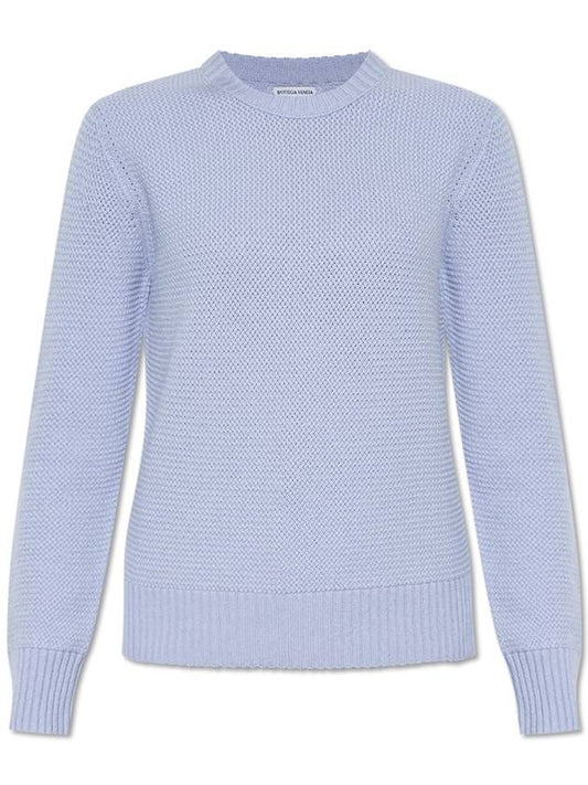 Bottega Veneta Bottega Veneta Cashmere Sweater, Women's, Blue