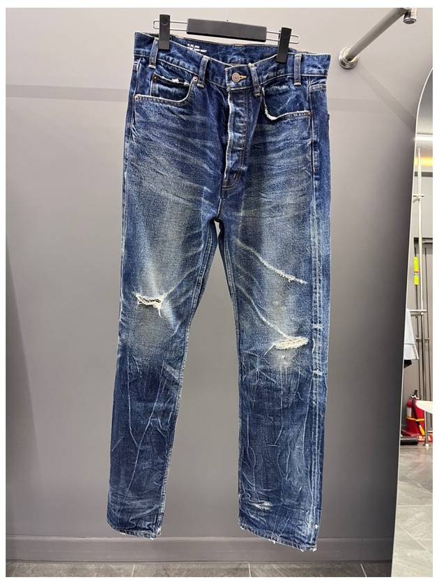 CELINE Moonlight Washing Jeans Blue
