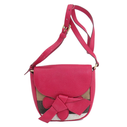 Burberry  Leather Shoulder Bag ()
