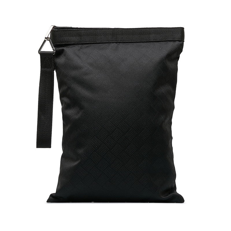 Bottega Veneta  Clutch Bag in Nylon Black 667030 V0EP4
