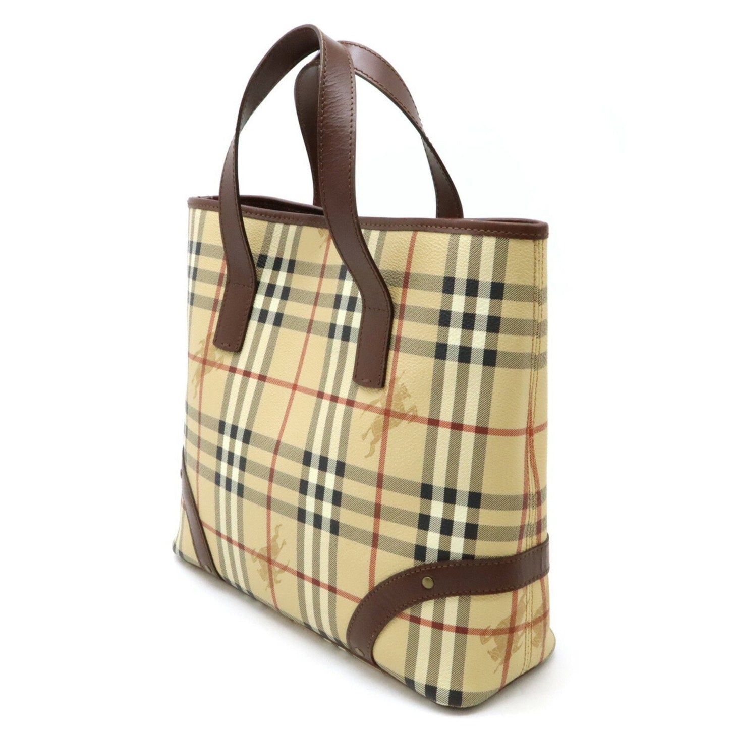 Burberry    Pvc Leather Handbag Tote Bag ()