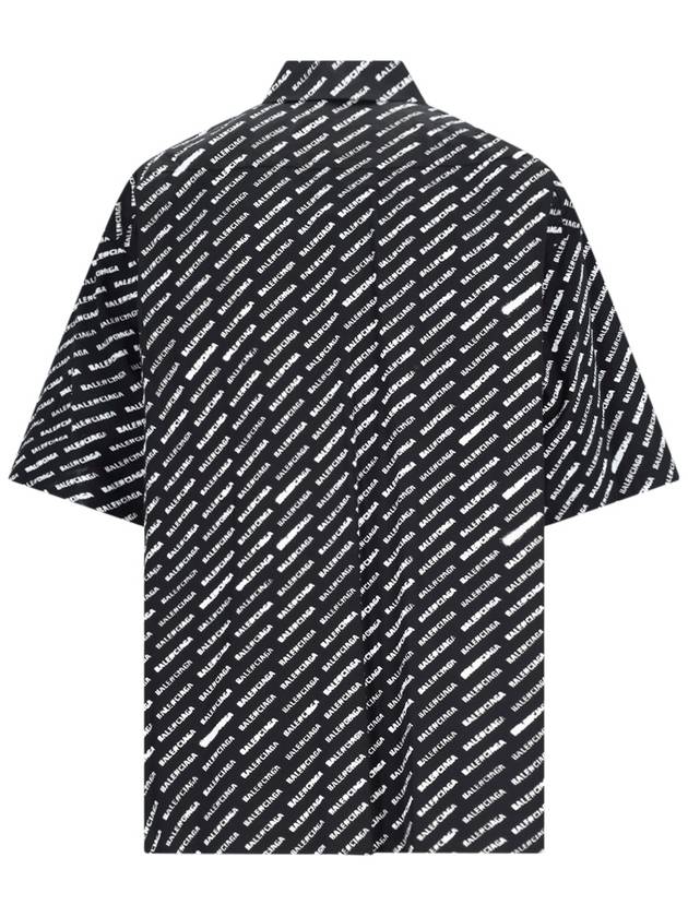 Balenciaga long sleeve shirt BLACK WHITE