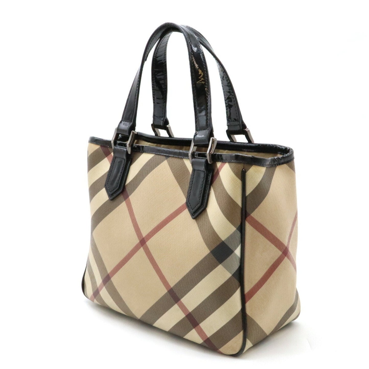 Burberry    Pvc Leather Handbag Tote Bag ()