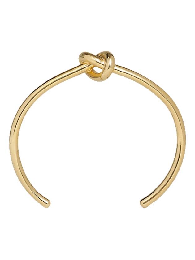 CELINE Knot Extra Thin Brass Bracelet Gold