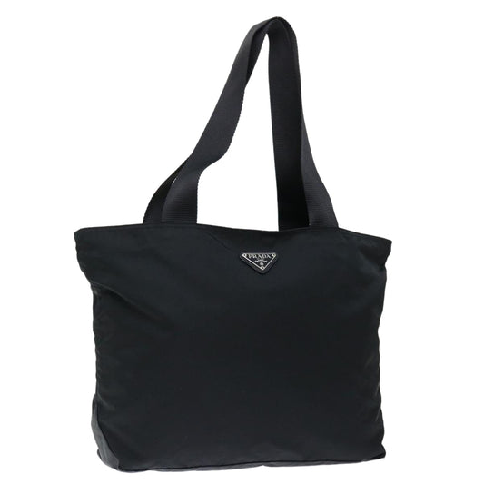 PRADA Tote Bag Nylon Black  fm3359
