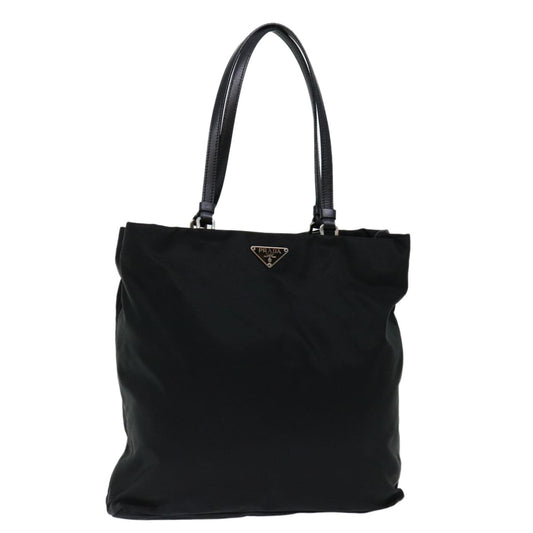 PRADA Tote Bag Nylon Black  fm3360
