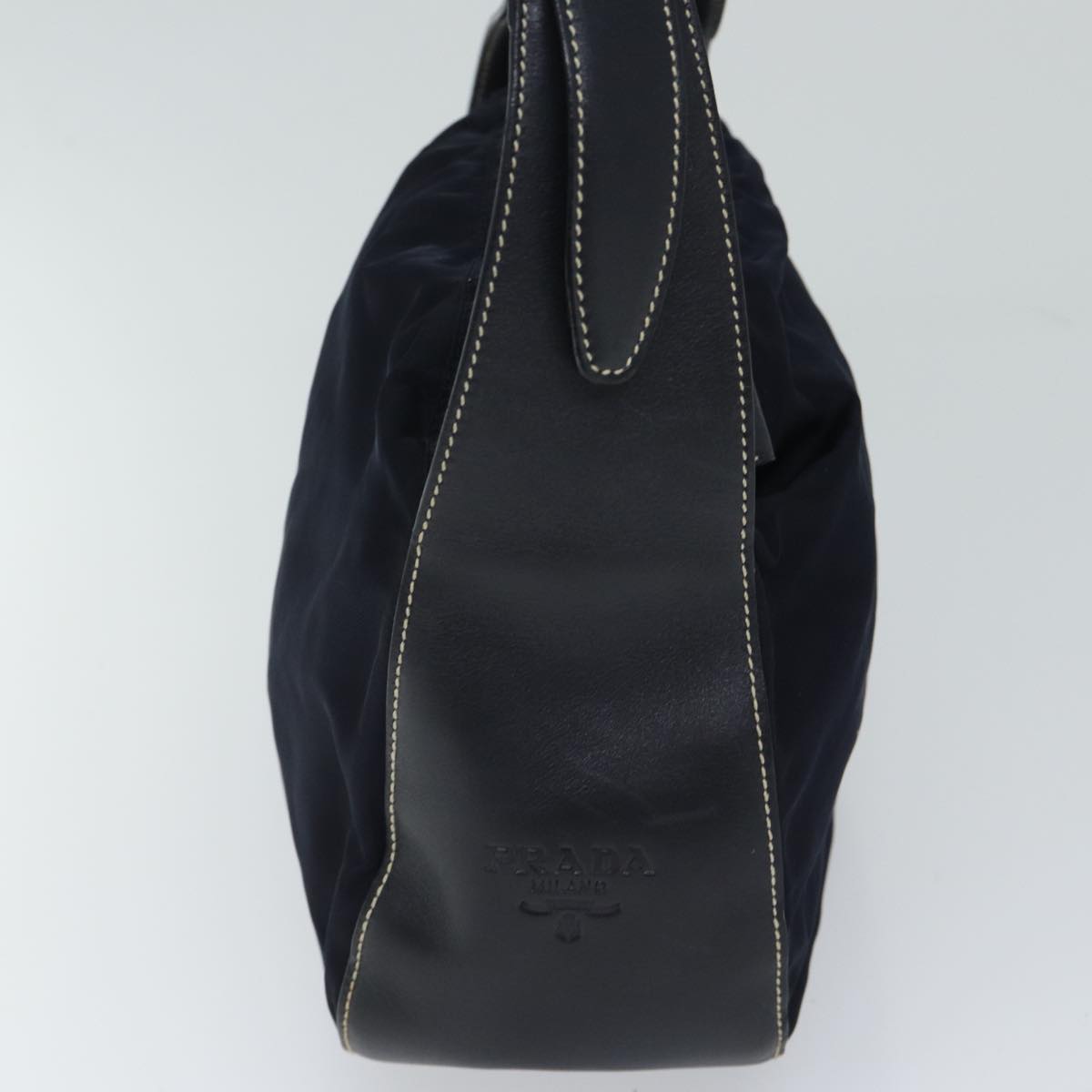 PRADA Shoulder Bag Nylon Navy  fm3369