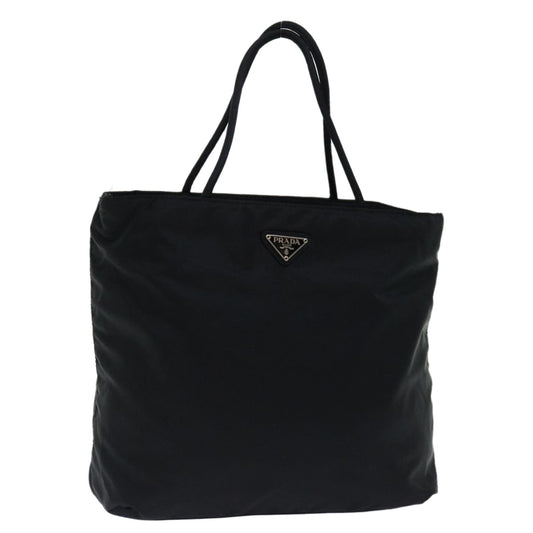 PRADA Hand Bag Nylon Black  fm3371