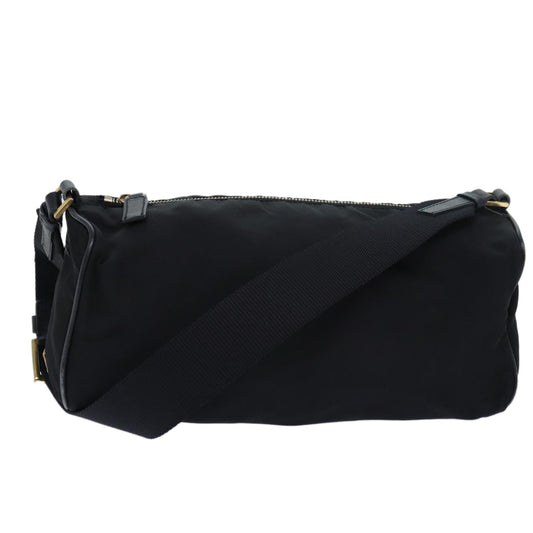 PRADA Shoulder Bag Nylon Black  fm3514