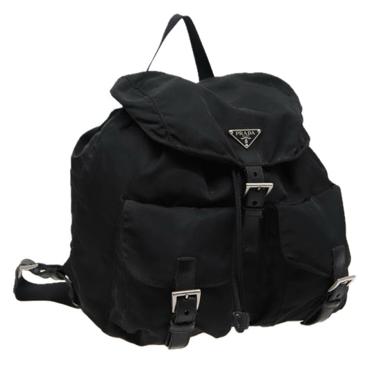 PRADA Backpack Nylon Black  fm3520