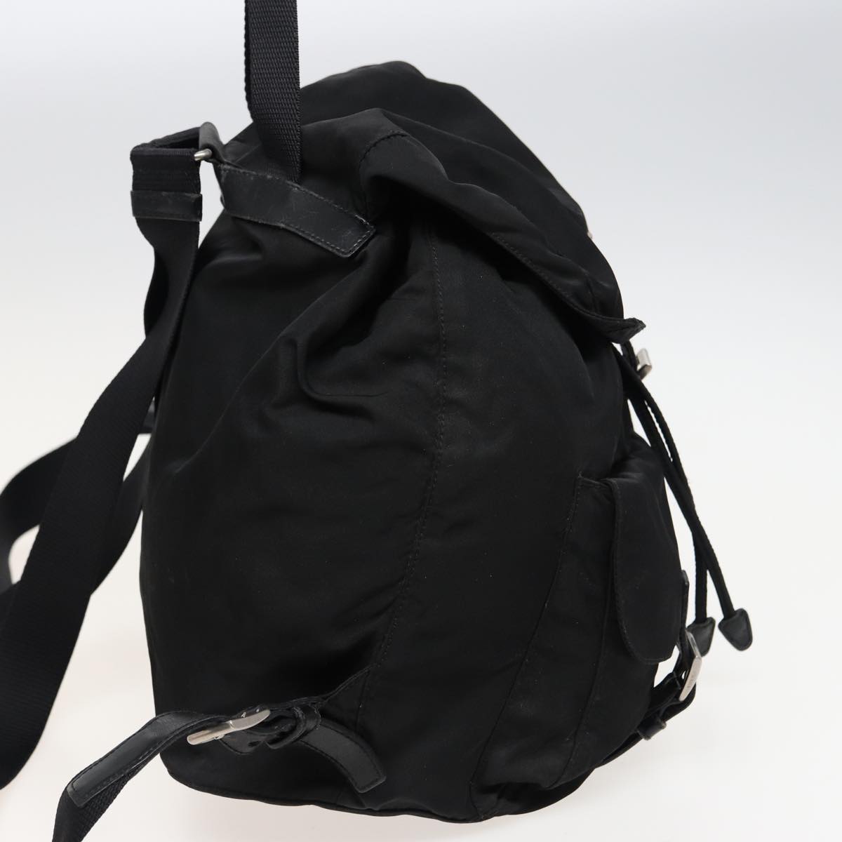 PRADA Backpack Nylon Black  fm3520
