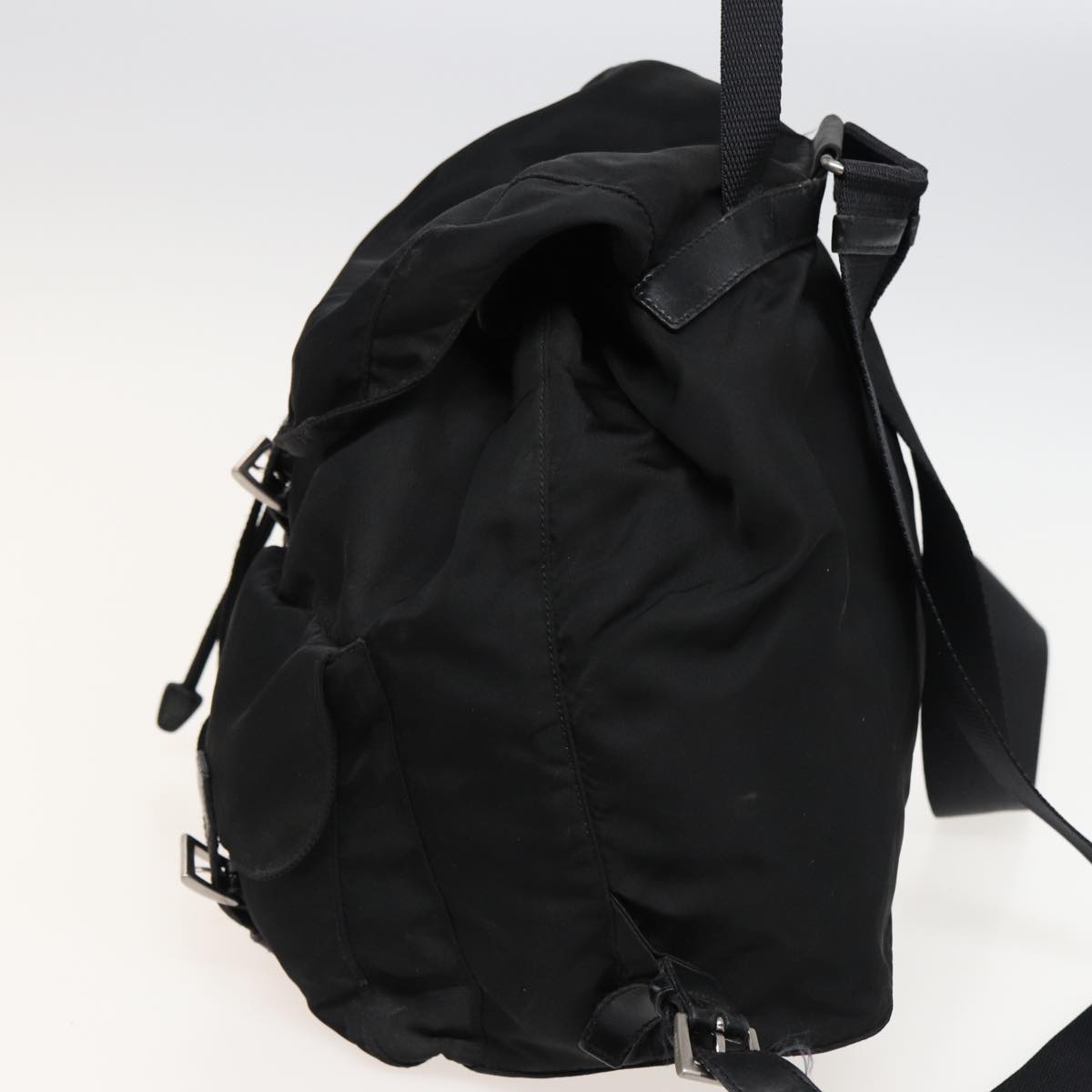 PRADA Backpack Nylon Black  fm3520