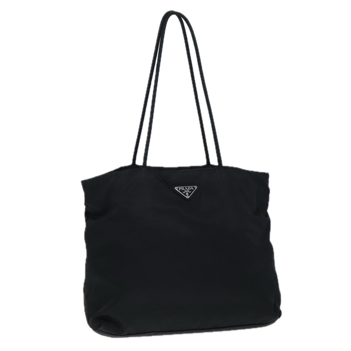 PRADA Tote Bag Nylon Black  fm3523