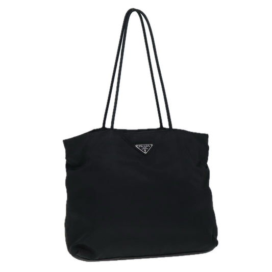PRADA Tote Bag Nylon Black  fm3523