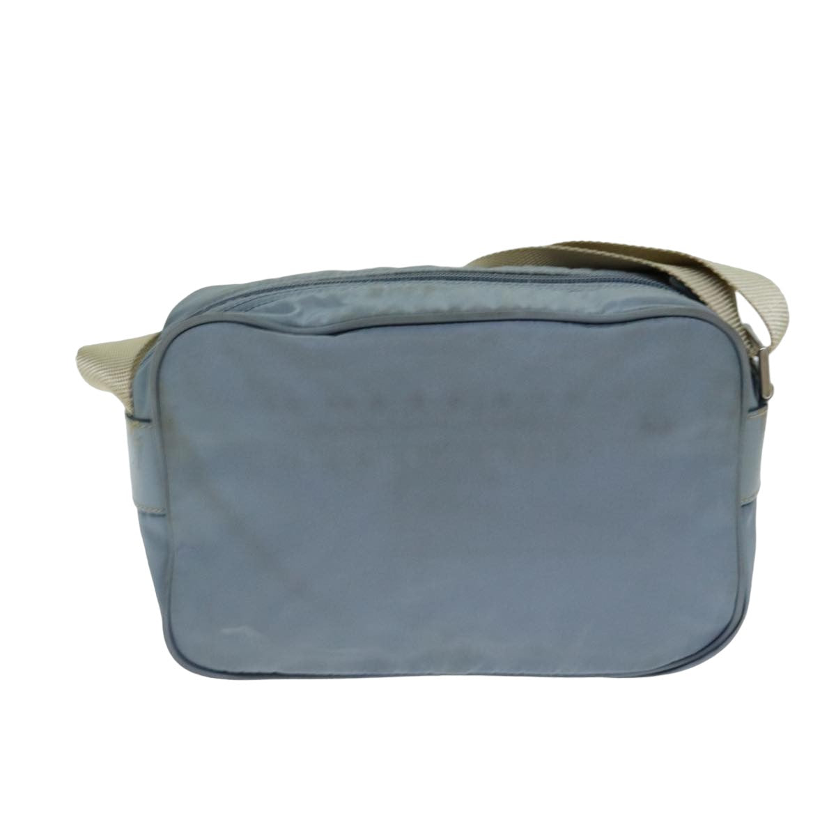 PRADA Shoulder Bag Nylon Blue  fm3565