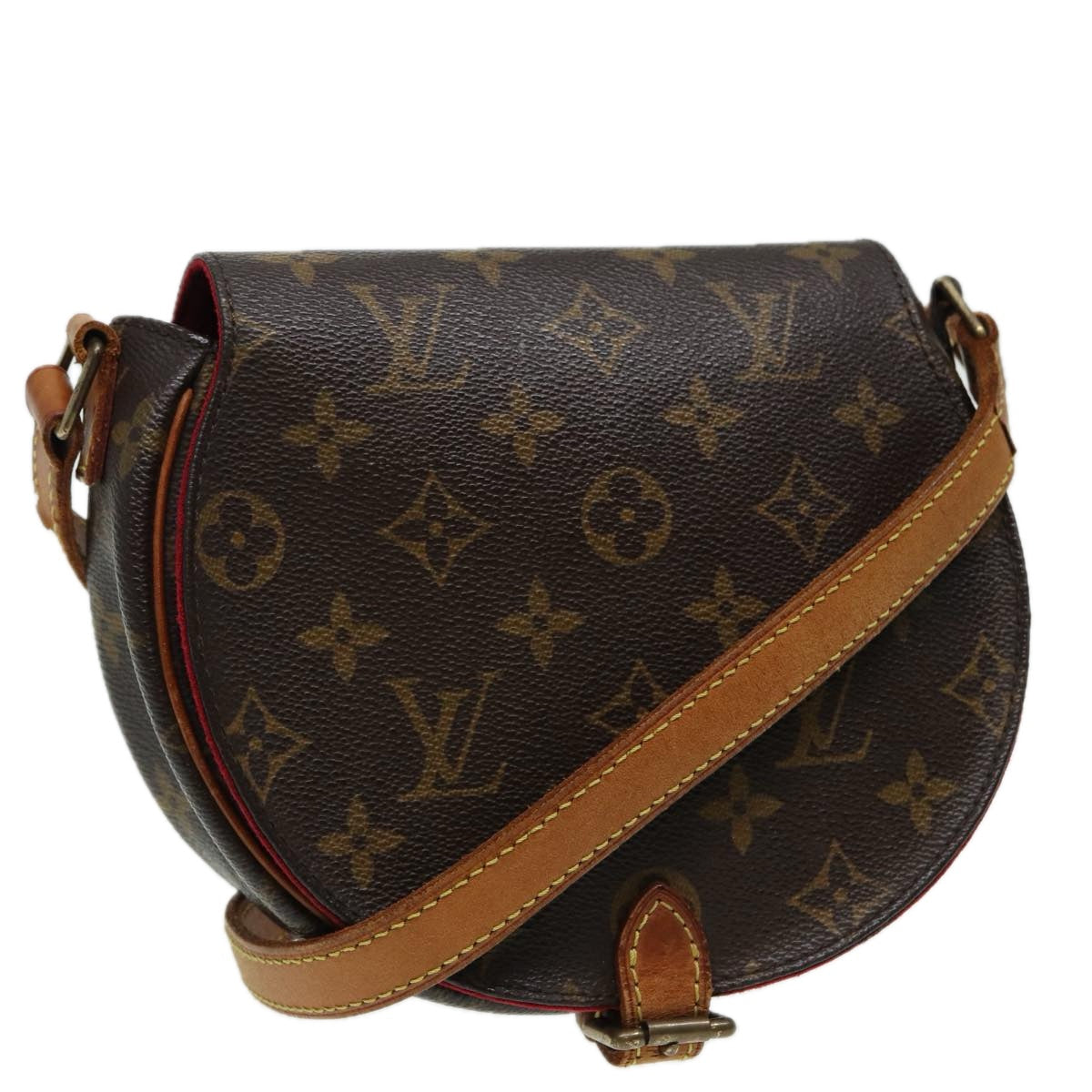 LOUIS VUITTON Monogram Tambourine Shoulder Bag M51179 LV fm3588