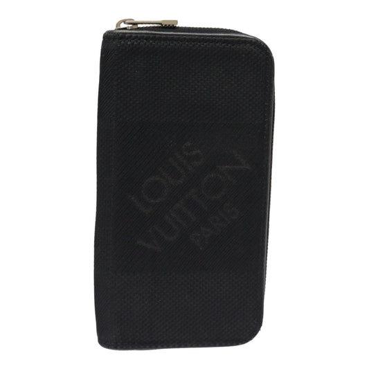LOUIS VUITTON Damier Geant Portefeuille Longipe Wallet Black M93546 fm3629