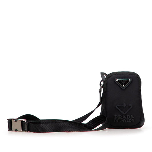 Prada RE-NYLON Nylon Smartphone Shoulder Bag