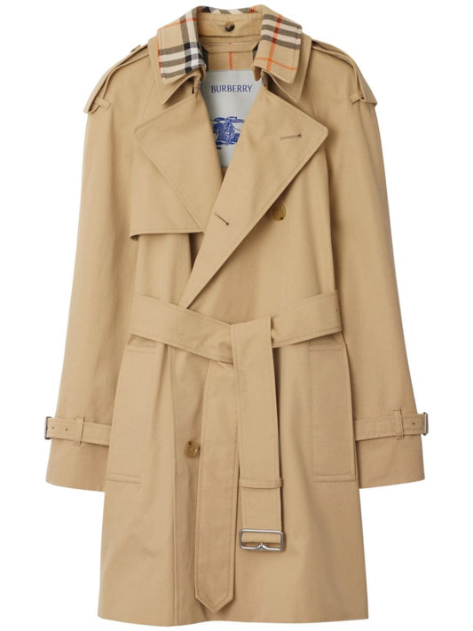 Burberry Women Cotton Trench Coat